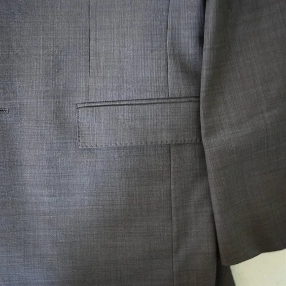 Joseph Abboud 40R‎ Brown Super 120s Wool Mens Blazer Suit Jacket Sport Coat